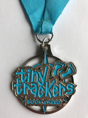 Tiny Trackers Medallion Award Blue Year