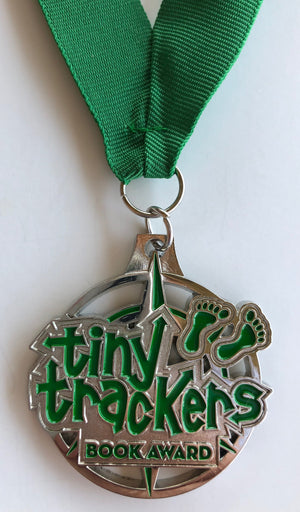 Tiny Trackers Medallion Award Green Year
