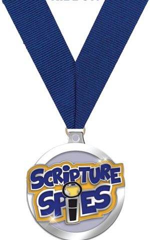 Scripture Spies Medallion Award Blue Year