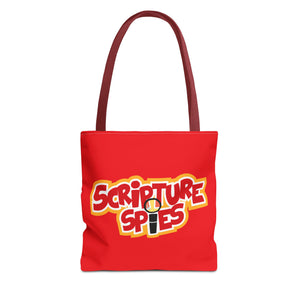 Scripture Spies Tote Bag