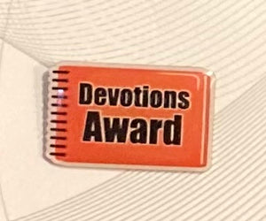 Red Year – Red Devotional Pin Award