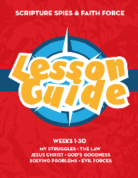Red Lessons Guide for Scripture Spies and Faith Force (Member Price: $49)