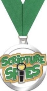 Scripture Spies Medallion Award Green Year
