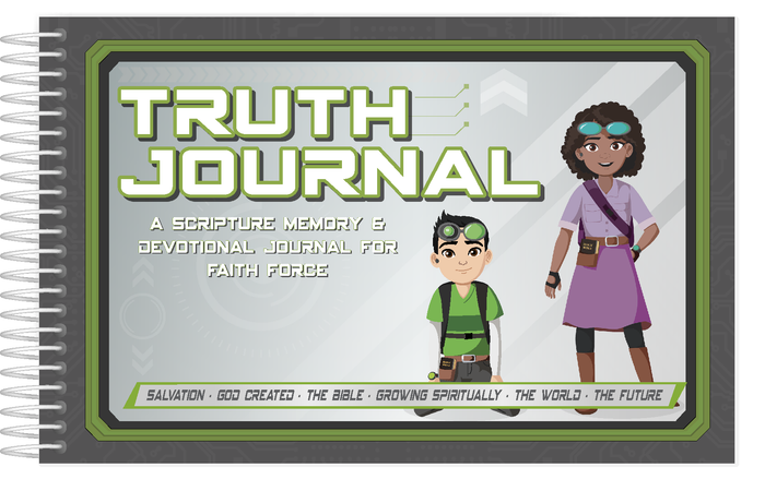 Faith Force Green Truth Journals (MEMBER PRICE $14.99)